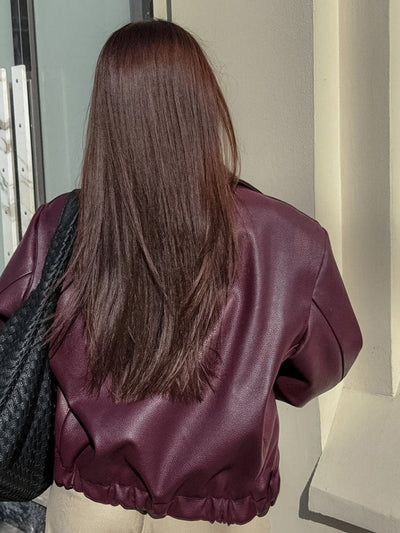 Contemporary Biker Style Jacket