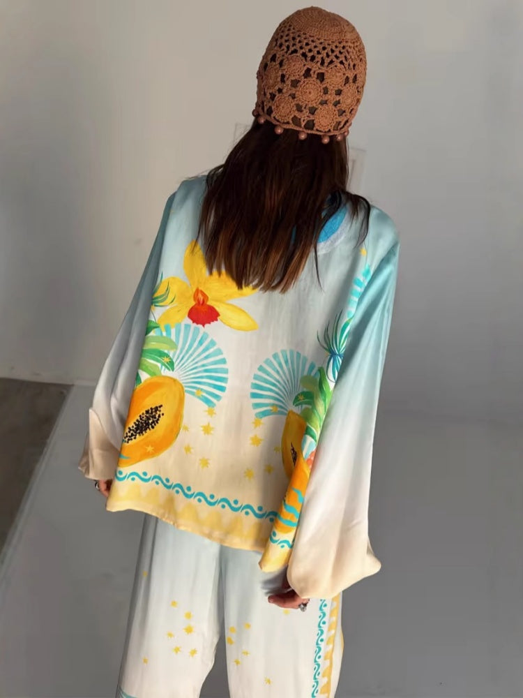 Trendy Linen Casual Set