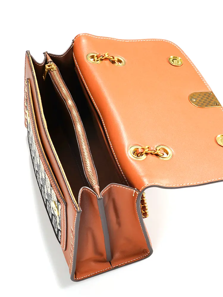 G-Jacquard Fabric Crossbody Shoulder Bag