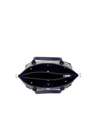 New Jacquard Star Mini Top Handle Tote Bag