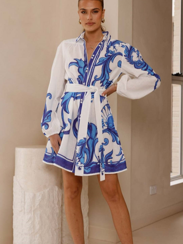 Elegant Puff Sleeve Mini