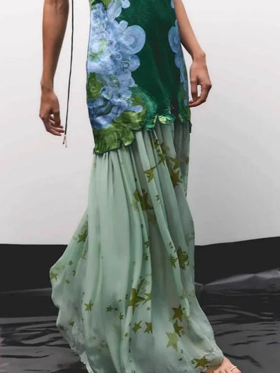 Original Runaway Star Drop Waist Maxi Dress