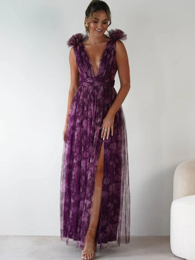 Bohemian Mesh Maxi Dress