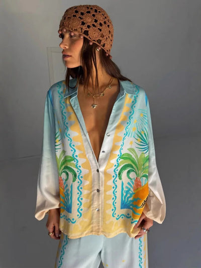 Trendy Linen Casual Set