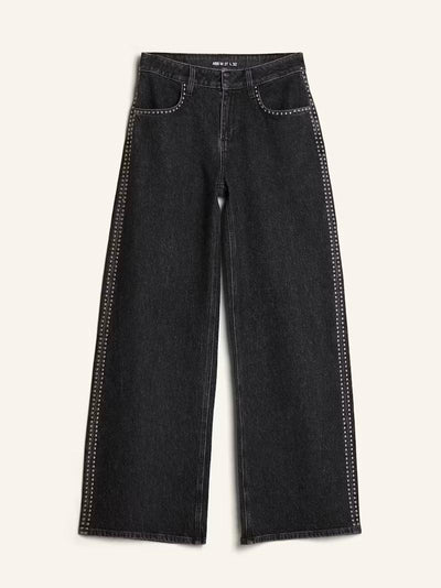 Abbie Wide Mid-Waisted Jeans
