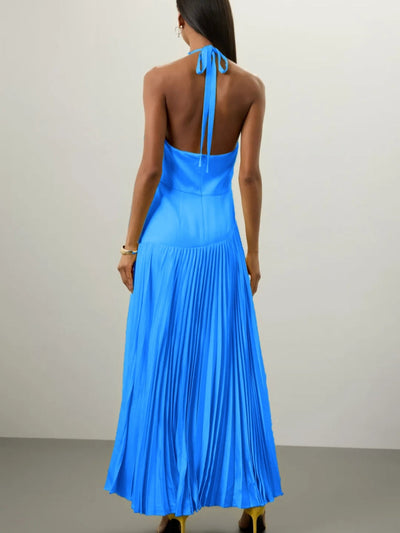 Bohemian Halter Maxi Dress