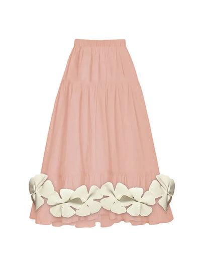 Tie Fresh Floral One Piece Swimsuit