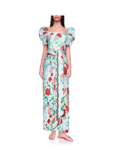 Lace Trim Tie-Up French Style Bikini Set