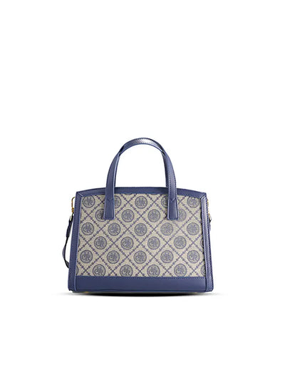 Jacquard Rhinestone Tote Crossbody Evening Bag