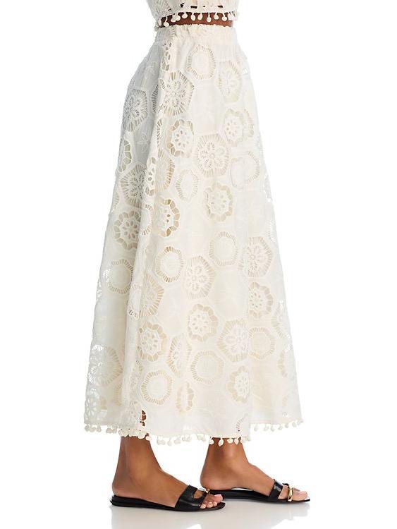 Square Crochet Tank Top & Maxi Skirt