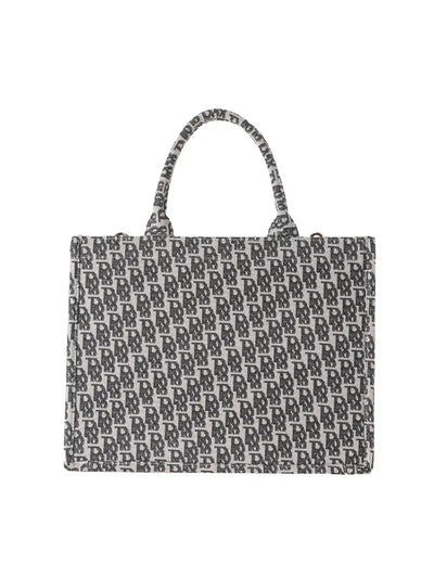 New Creative Canvas Tote Bag with Chinese-Inspired Print