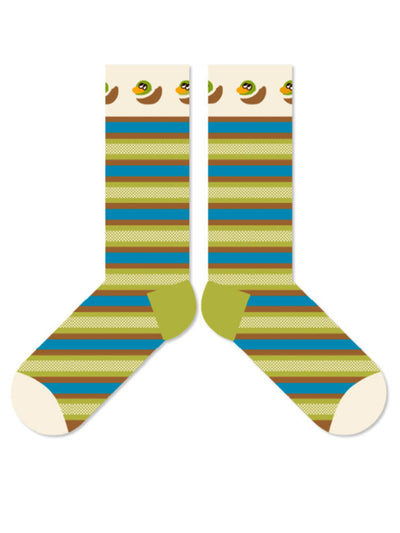 Adorable Cartoon Duck Cotton Socks