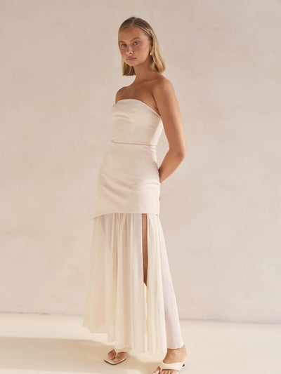 Cutout Panel Bodycon Dress