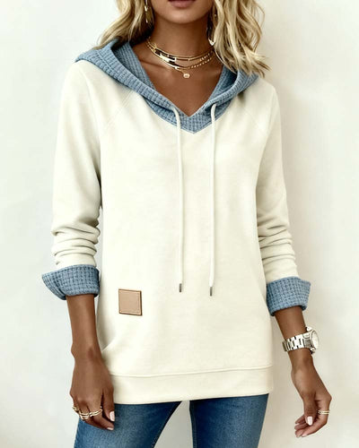 Stella® | Casual Hoodie Sweatshirt with Waffle Inserts