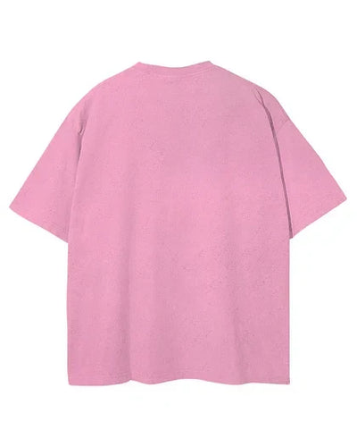 SOFTNESS Print Short Sleeve T-Shirt