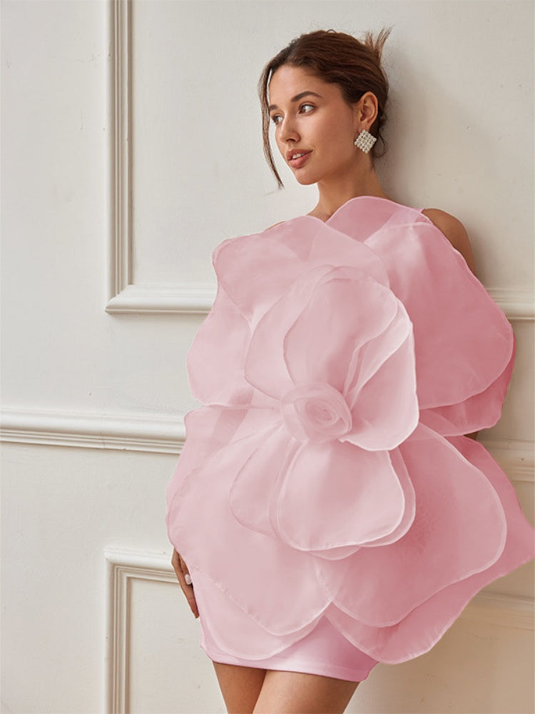 Stylish Banquet Mini Dress Women