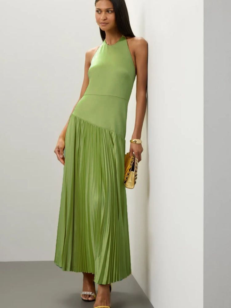 Bohemian Halter Maxi Dress