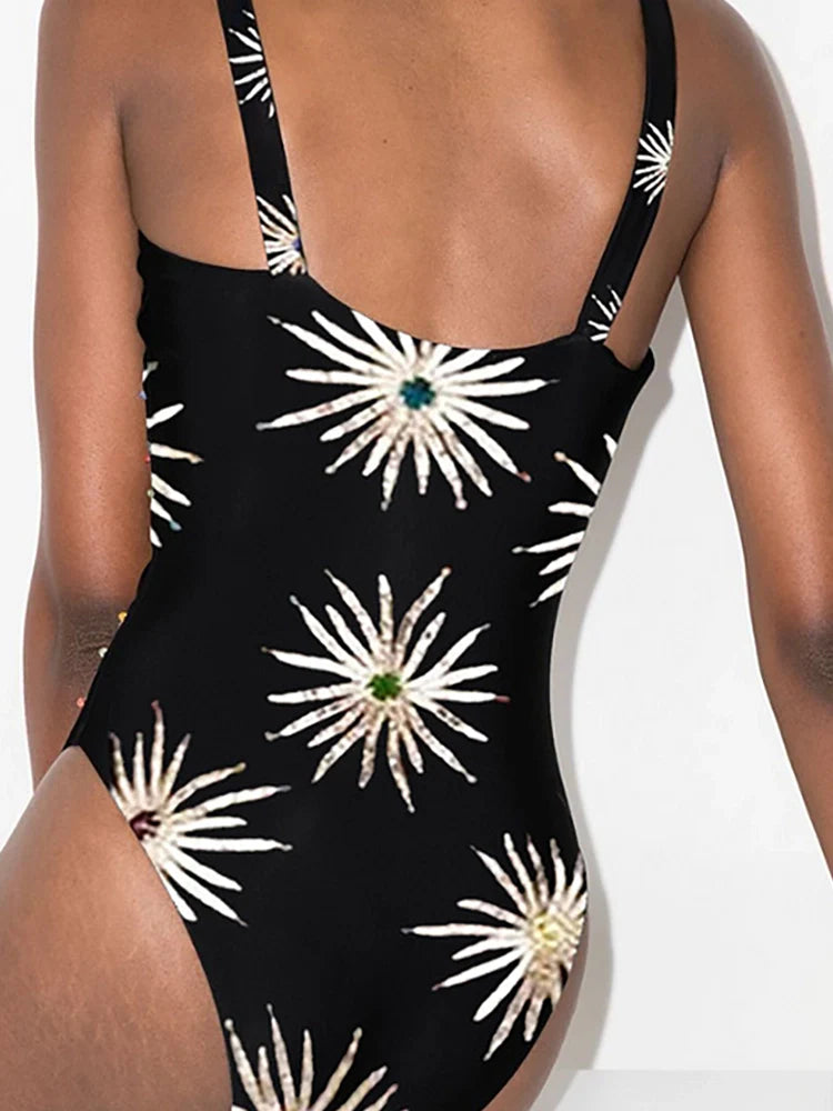 Sequin Firework One-Piece Swimsuit