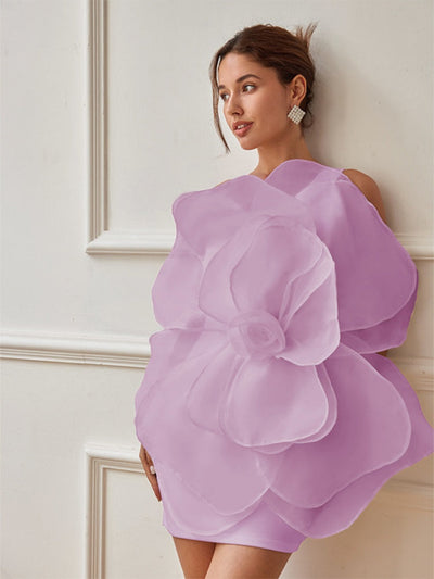 Stylish Banquet Mini Dress Women