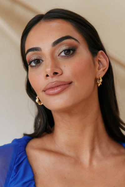 18K Gold Plated Renewed Palette Earrings