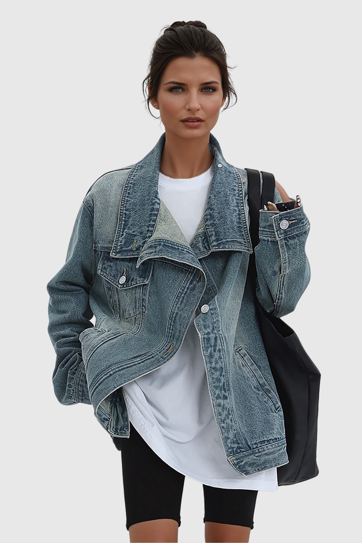 Aegle Contour Denim Jacket