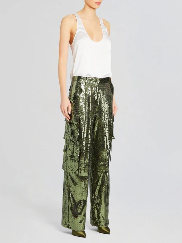 André Cargo Sequin Pant