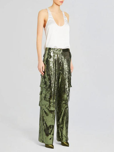 André Cargo Sequin Pant