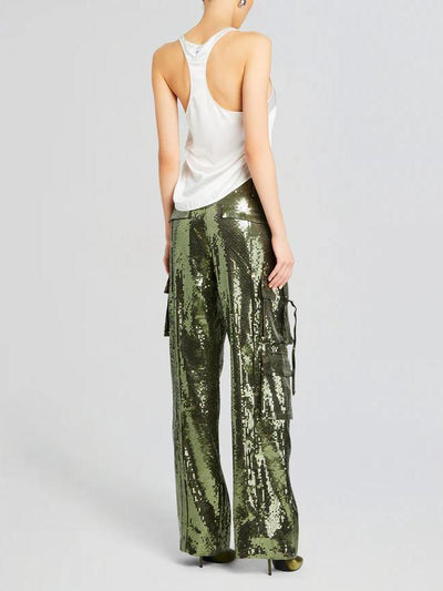 André Cargo Sequin Pant