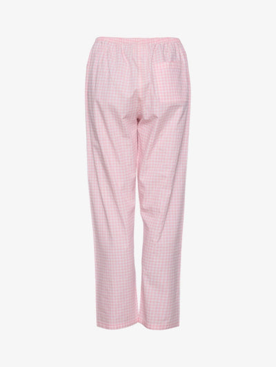Organic Cotton Top - Pink Checks