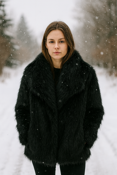 Nordic Plush Faux Fur Jacket