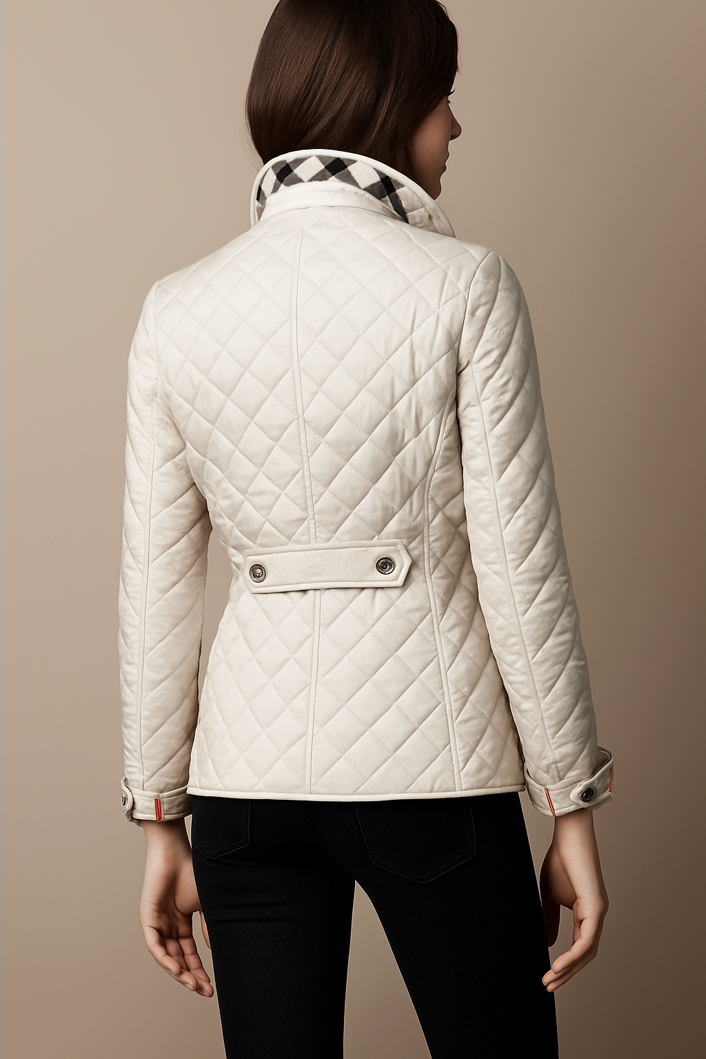 Madona Quilted Button Jacket