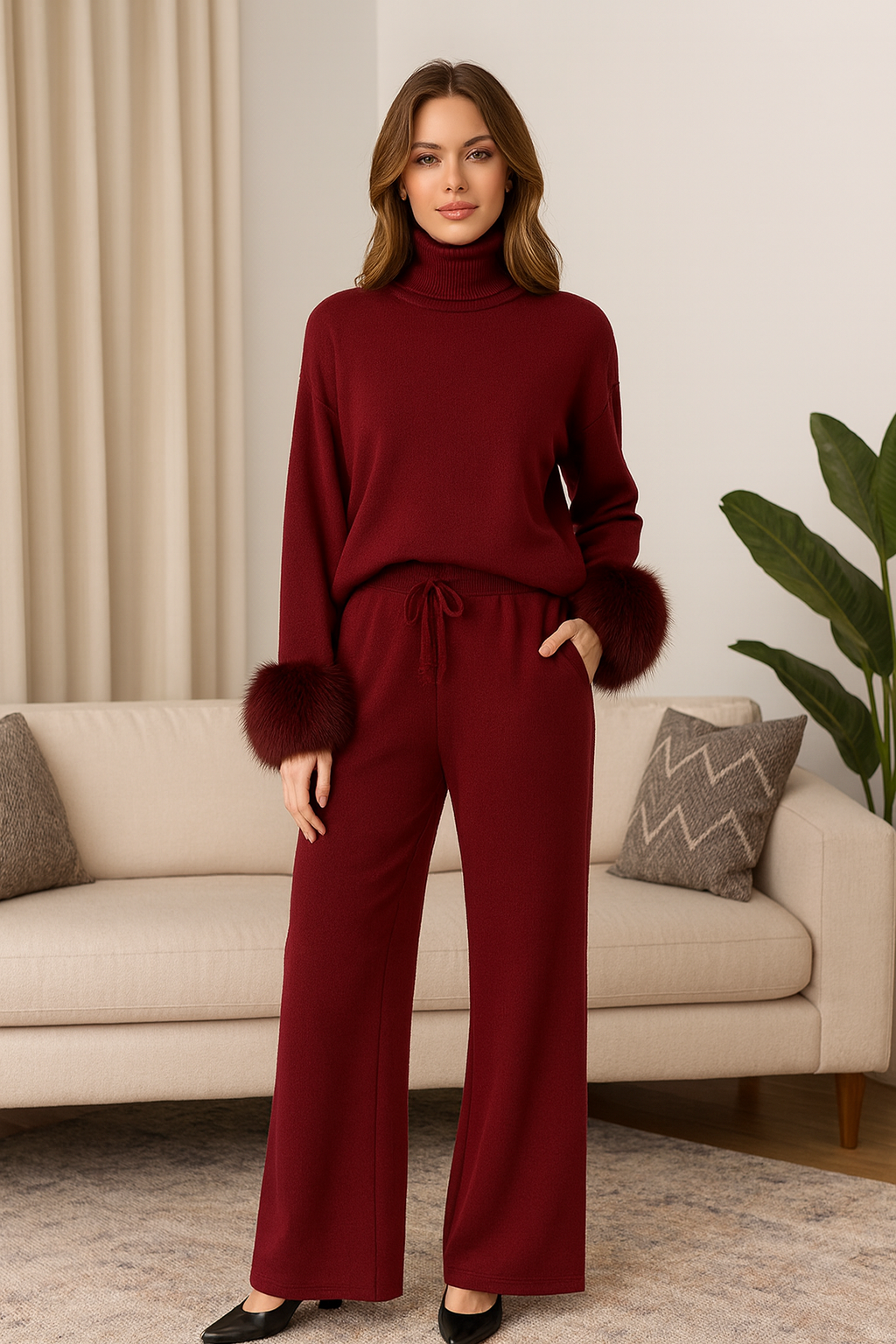 Elegance Soft Knit Ensemble