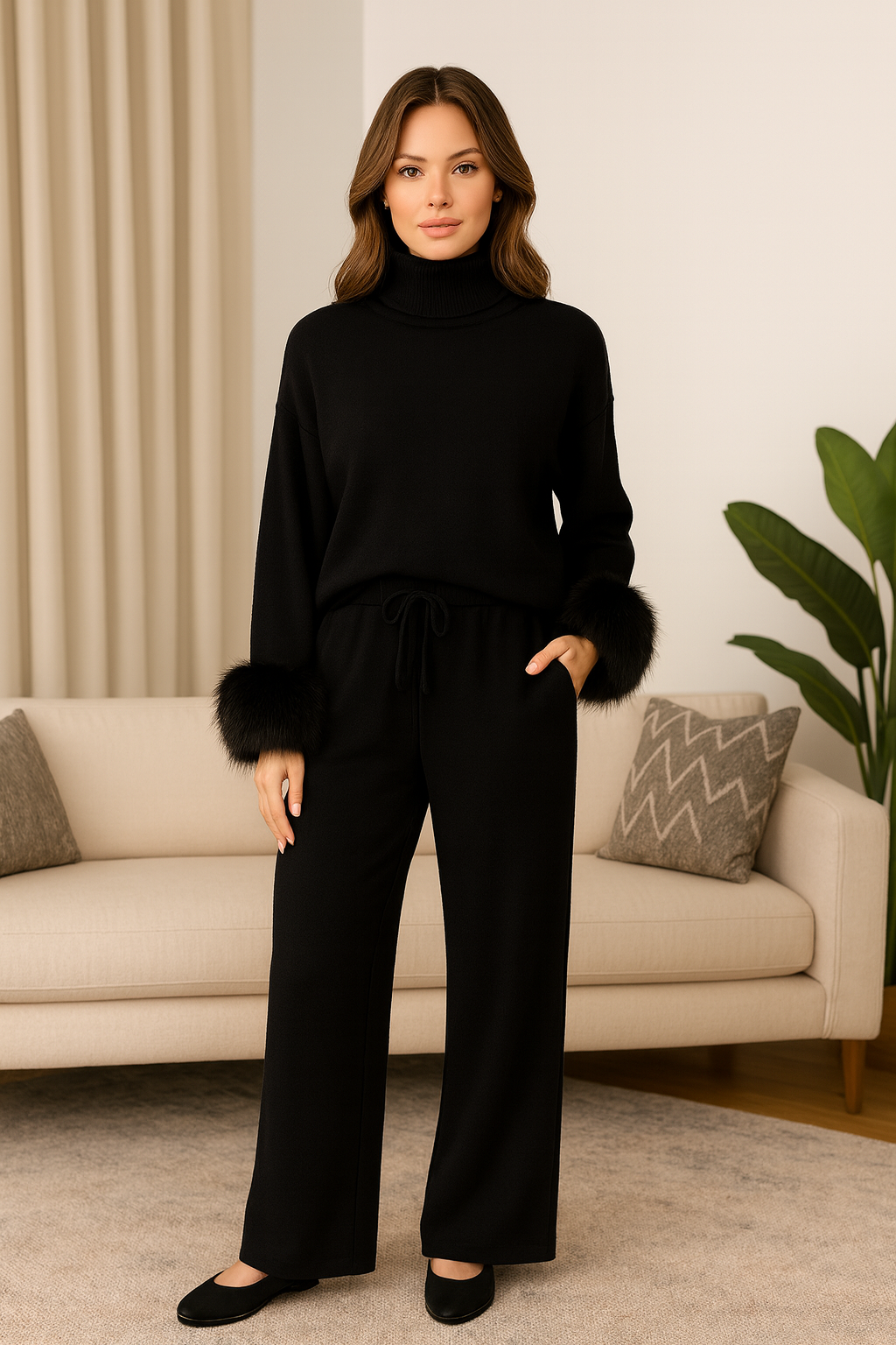 Elegance Soft Knit Ensemble