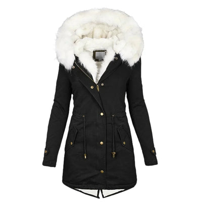 Giulia - Winter Coat with Faux Fur Lining