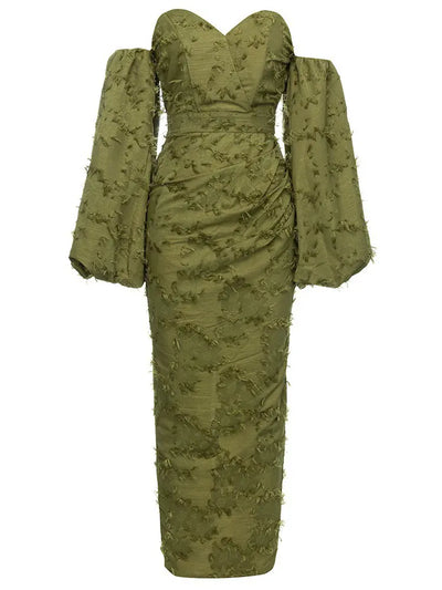 Sexy Strapless Long Evening Gown