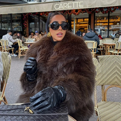 Nordic Plush Faux Fur Jacket