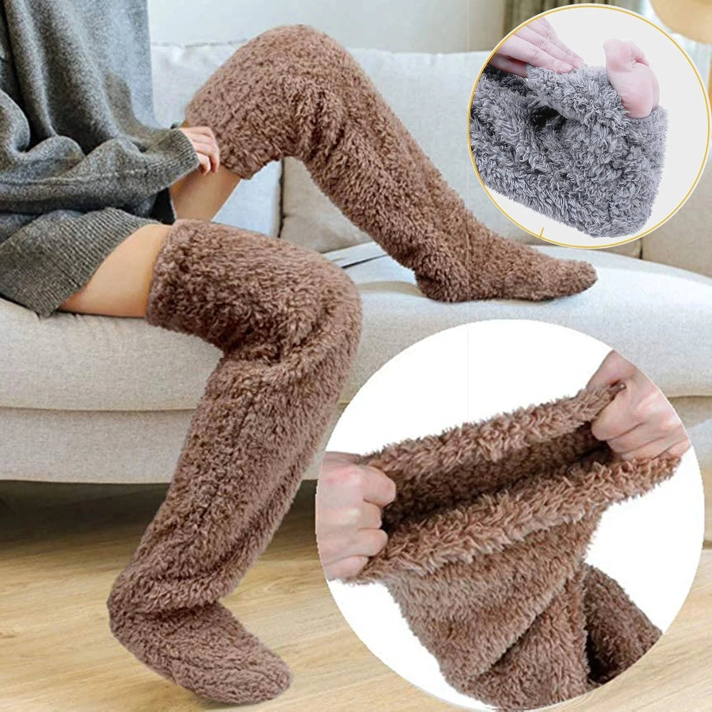 CozyCloud Ultra Plush Leg Warmers