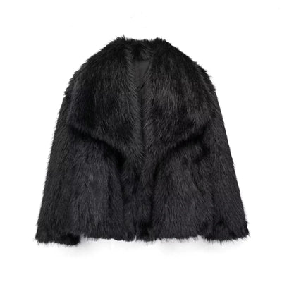 Nordic Plush Faux Fur Jacket