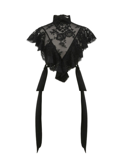 Lightness Streamer Lace Crop Top