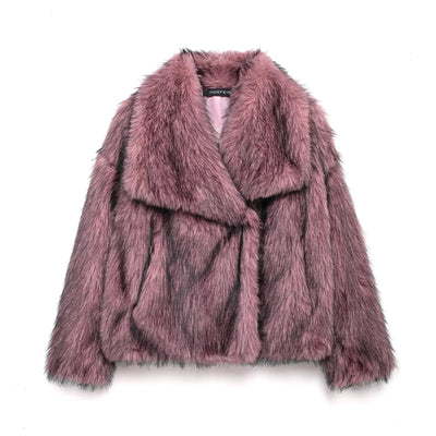 Nordic Plush Faux Fur Jacket