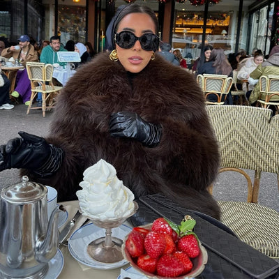 Nordic Plush Faux Fur Jacket