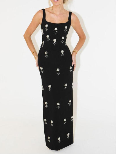 The Ultimate Muse Crystal Maxi Skirt Set