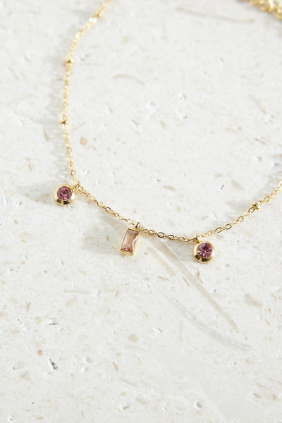 18k Gold Plated Gems For You Bracelet Gold