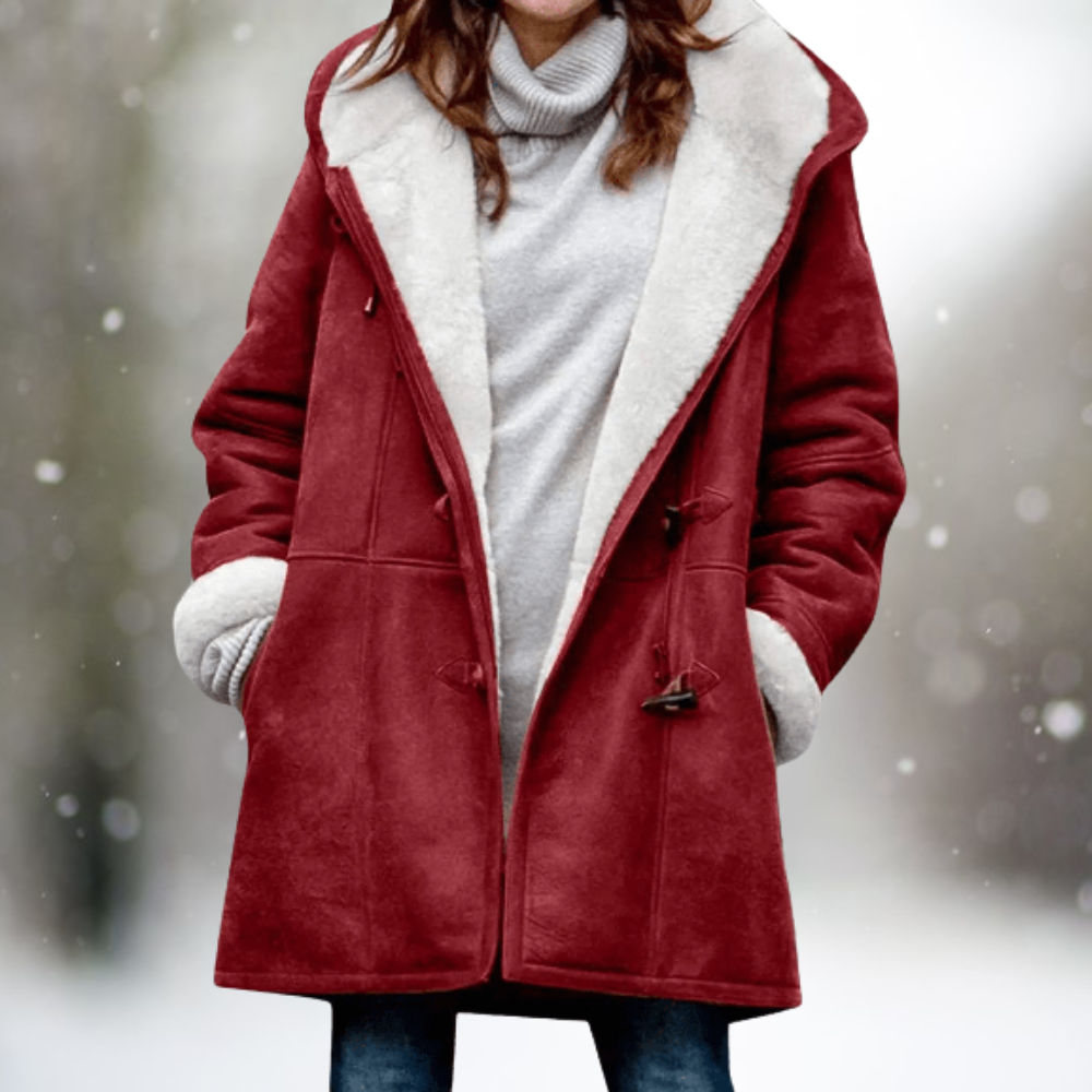 Arctic Haven Shearling-Lined Jacket