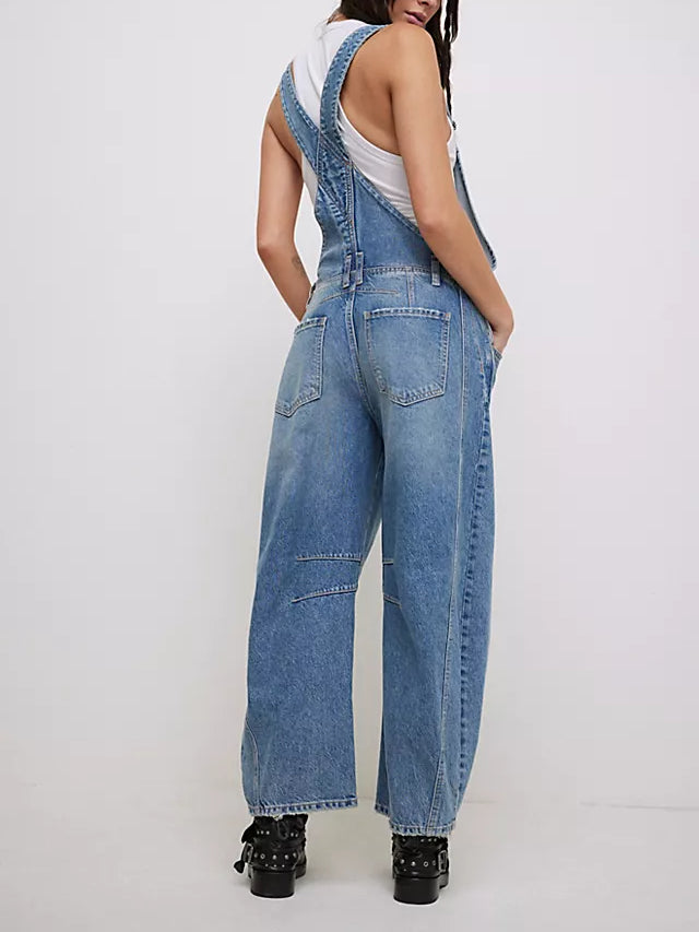 Good Luck Barrel Overalls