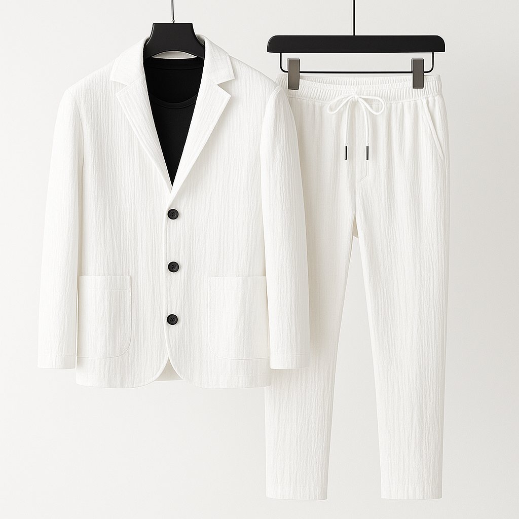 Morati Linen Blazer Set