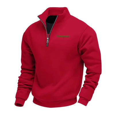 Casual fleece trui voor heren
