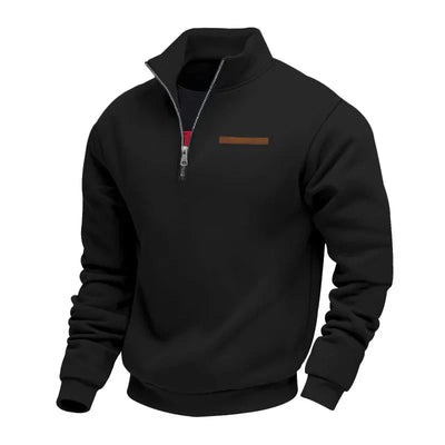 Casual fleece trui voor heren