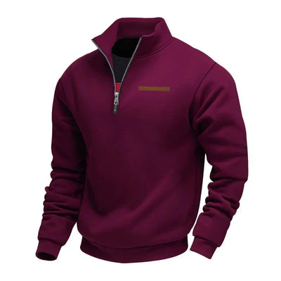 Casual fleece trui voor heren