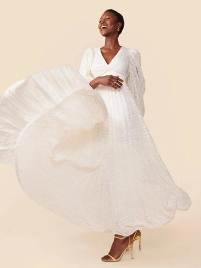 Allegory Elsa Cream Maxi Dress